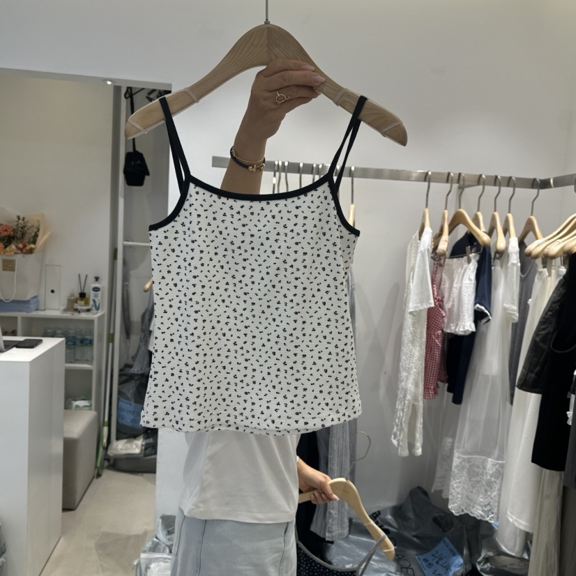 RICH SISTER韓國直郵女裝新品時尚人氣真品25春夏吊帶背心RICH SISTER吊帶/背心