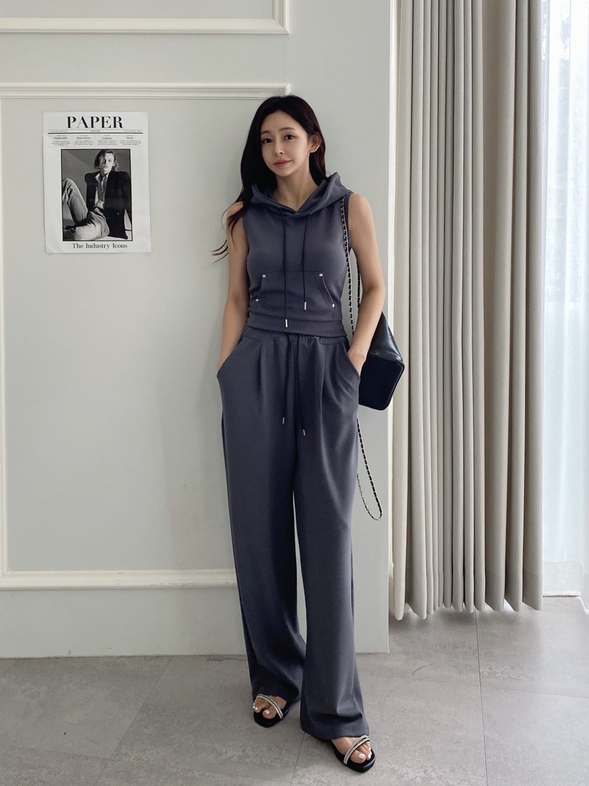 CLOTH東大門直郵女士新款推薦職業休閑真品時尚套裝套裝兜帽CLOTH套裝
