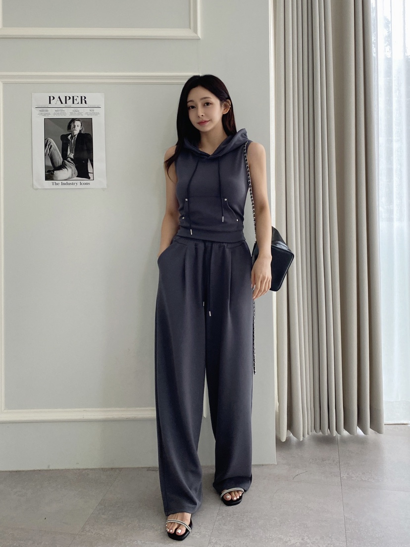 CLOTH東大門直郵女士新款推薦職業休閑真品時尚套裝套裝兜帽CLOTH套裝