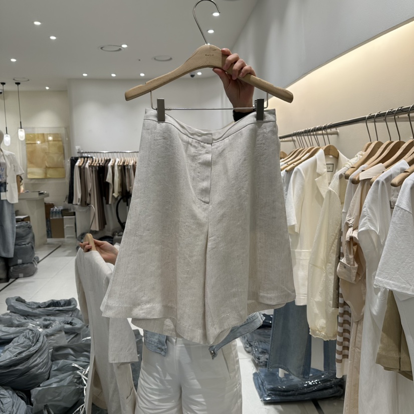 BLUEI-D東大門實拍女士新品25春夏職業熱賣休閑時尚真品短褲Blue i-d短褲