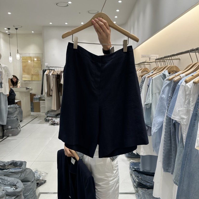 BLUEI-D東大門實拍女士新品25春夏職業熱賣休閑時尚真品短褲Blue i-d短褲圖色3
