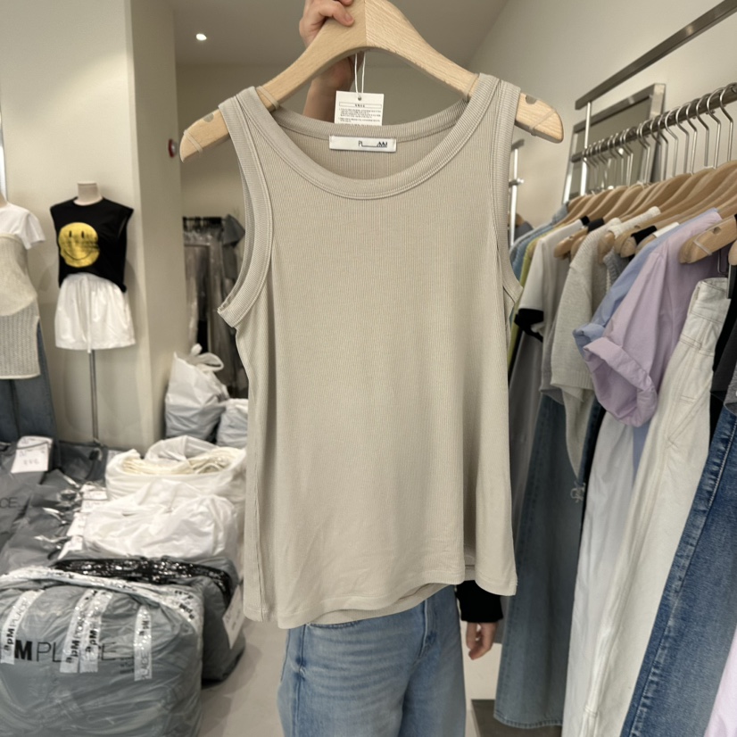 PLAMM東大門直郵女士新款職業休閑真品熱賣25春夏人氣吊帶背心PLAMM吊帶/背心圖色2