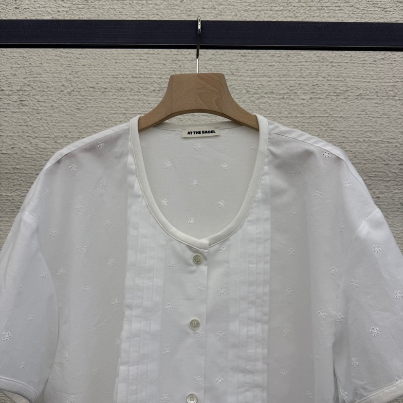 AT THE BAGEL東大門實拍女士新品推薦職業真品襯衫蕾絲衫AT THE BAGEL襯衫/蕾絲衫