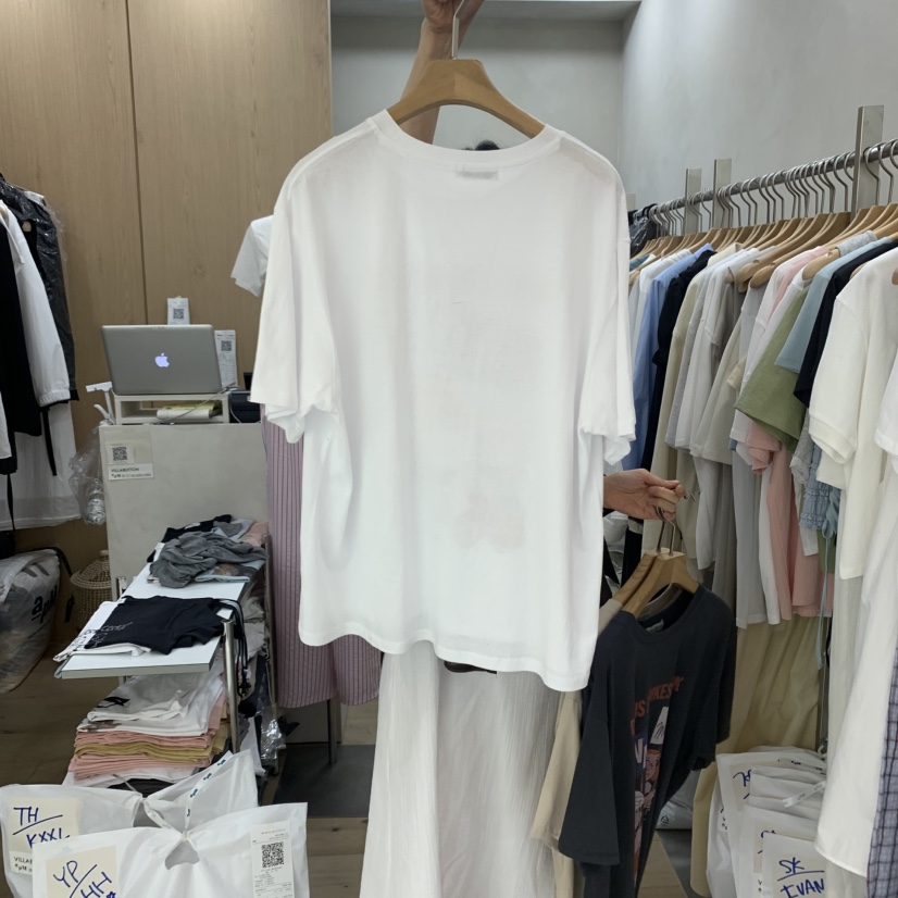 VILLABUTTON東大門實拍女士新款熱賣職業休閑時尚25春夏T恤VILLABUTTONT恤
