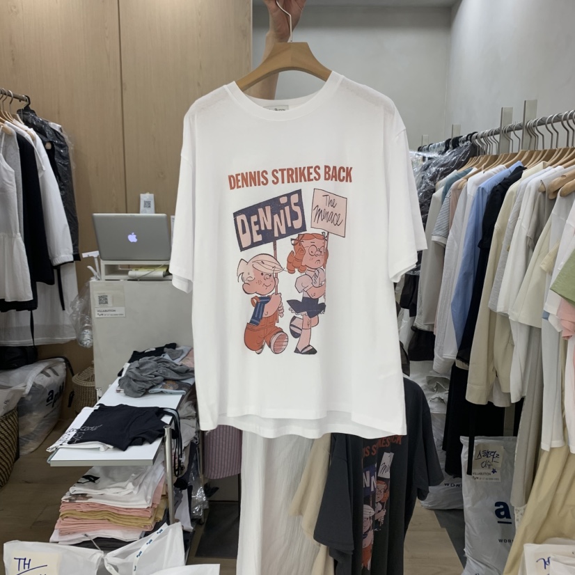 VILLABUTTON東大門實拍女士新款熱賣職業休閑時尚25春夏T恤VILLABUTTONT恤圖色2