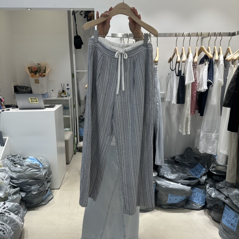 RICH SISTER東大門直郵女士新品休閑25春夏推薦休閑褲棉質RICH SISTER休閑褲圖色2