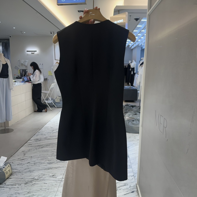MER東大門代購女裝新款熱賣推薦休閑人氣25春夏職業時尚連衣裙MER/ANGELO BIANCO連衣裙