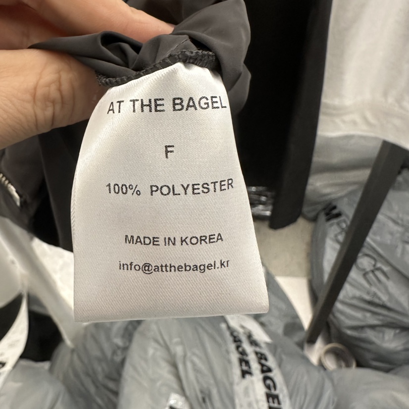 AT THE BAGEL韓國代購女裝新品熱賣時尚人氣25春夏職業夾克AT THE BAGEL夾克