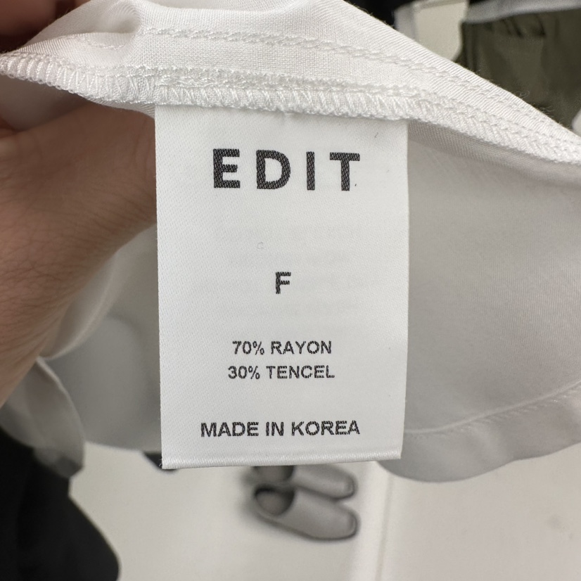 空韓國代購女士新品真品休閑人氣職業推薦時尚熱賣襯衫蕾絲衫EDIT襯衫/蕾絲衫