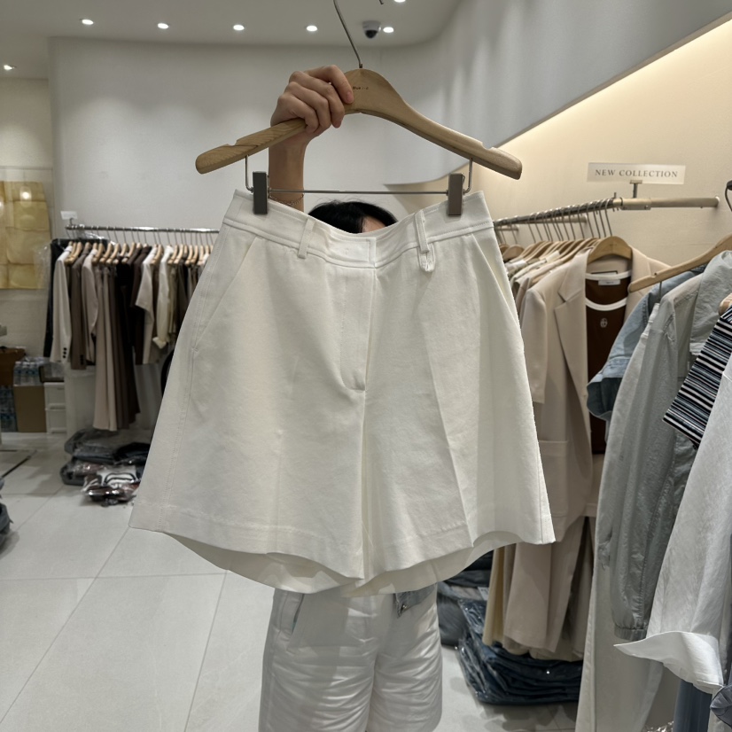 BLUEI-D東大門實拍女士新品推薦職業真品25春夏人氣休閑短褲Blue i-d短褲圖色1