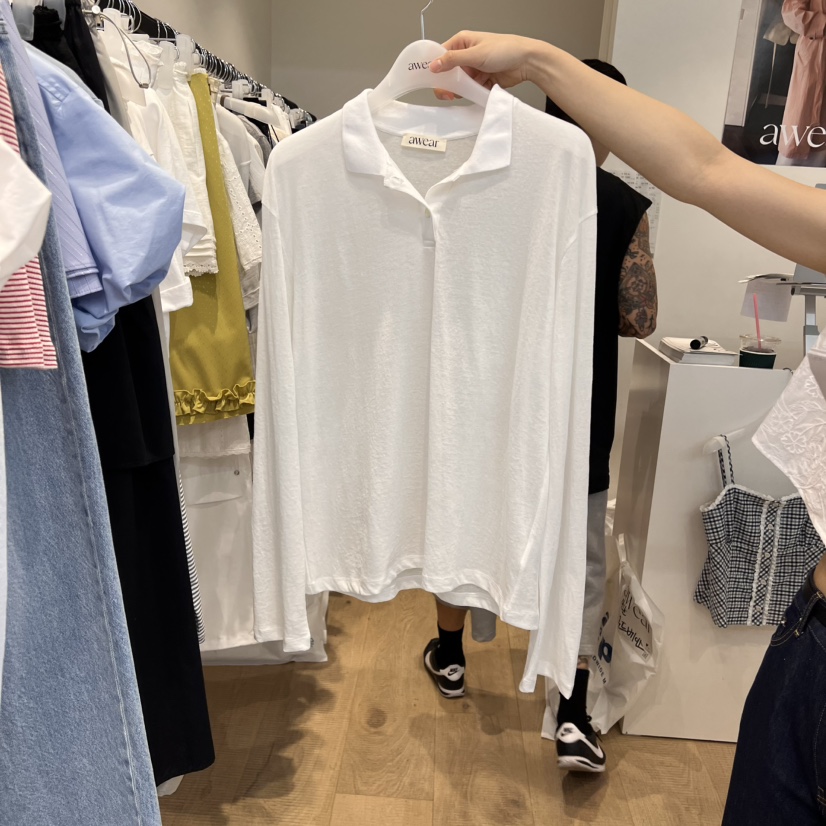 RUMIRU/AWEAR東大門代購女裝新款熱賣職業推薦時尚長袖T恤awear/RUMIRU長袖T恤圖色2