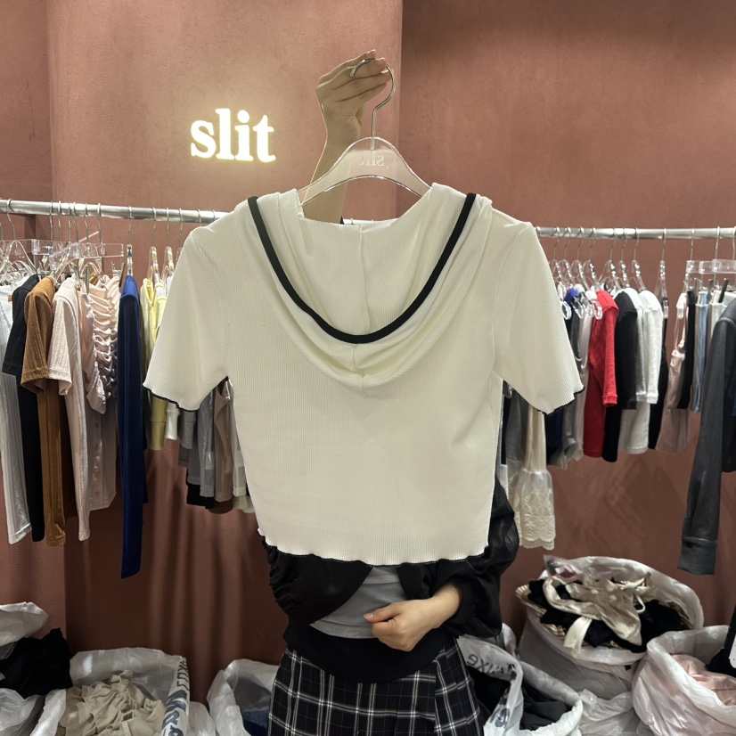 SLIT東大門直郵女士新品職業人氣熱賣25春夏真品休閑推薦T恤SLITT恤
