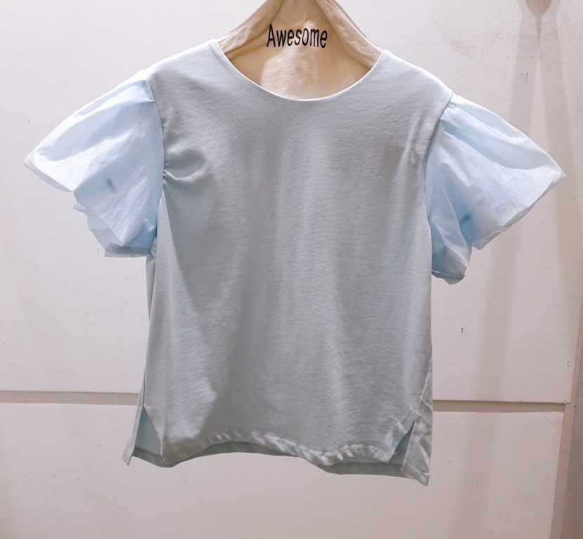 AWESOME-P韓國代購女裝新品25春夏推薦職業人氣熱賣真品T恤AWESOME-PT恤圖色1