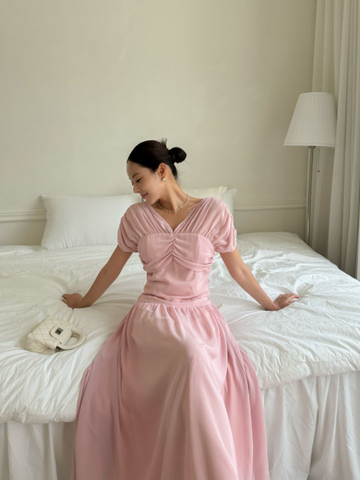 CATS東大門直郵女士新款時尚真品職業休閑25春夏連衣裙絲綢CAT.S連衣裙