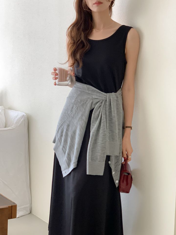 CALLIT東大門實拍女士新品推薦25春夏休閑時尚職業連衣裙柔軟CALLIT連衣裙