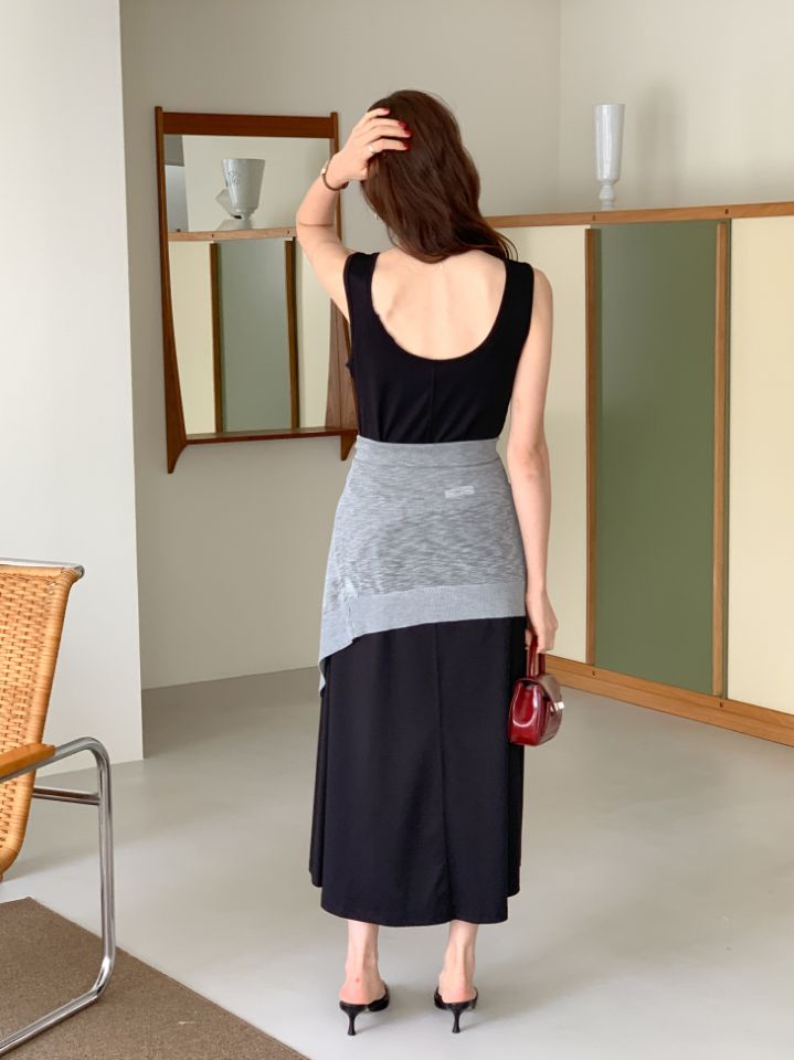 CALLIT東大門實拍女士新品推薦25春夏休閑時尚職業連衣裙柔軟CALLIT連衣裙