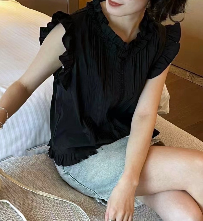 OLA東大門實拍女士新款休閑真品熱賣人氣職業時尚襯衫蕾絲衫mellor/OLA襯衫/蕾絲衫