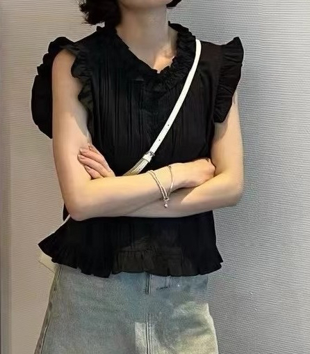 OLA東大門實拍女士新款休閑真品熱賣人氣職業時尚襯衫蕾絲衫mellor/OLA襯衫/蕾絲衫