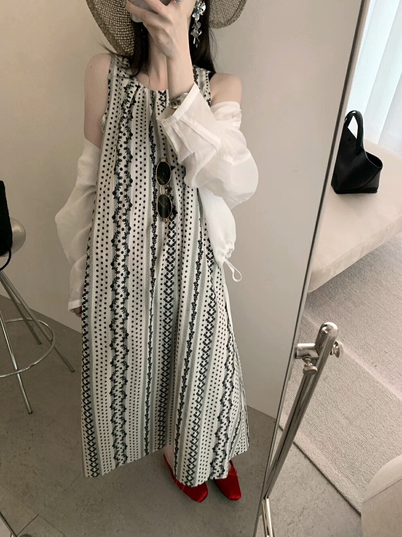 OLA韓國代購女裝新品真品推薦時尚25春夏休閑人氣熱賣連衣裙mellor/OLA連衣裙