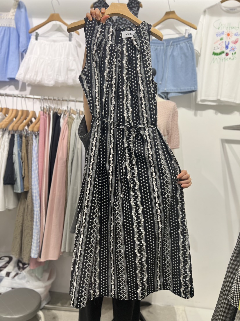 OLA韓國代購女裝新品真品推薦時尚25春夏休閑人氣熱賣連衣裙mellor/OLA連衣裙圖色2