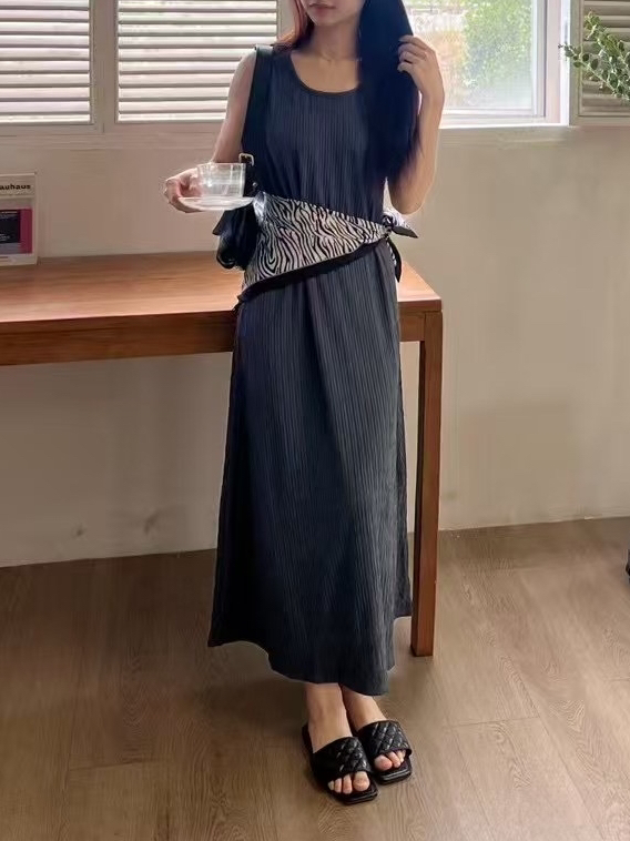 OLA東大門代購女士新品職業真品休閑推薦熱賣25春夏人氣連衣裙mellor/OLA連衣裙