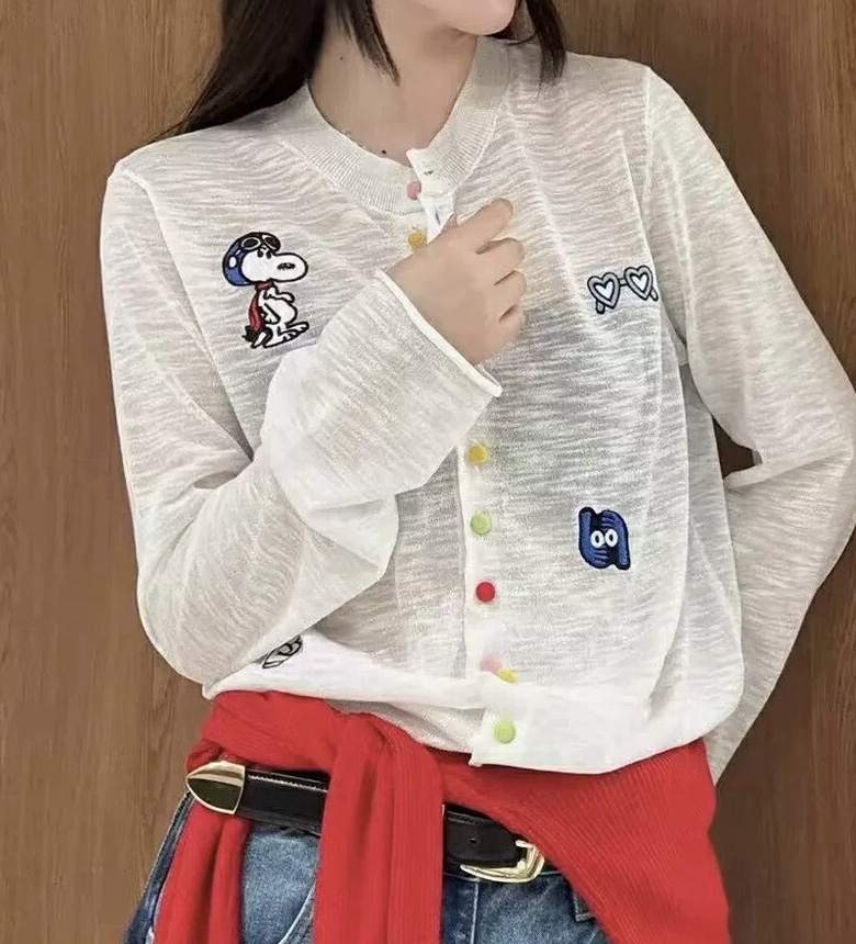 OLA韓國直郵女裝新品人氣25春夏真品時尚職業休閑推薦針織衫mellor/OLA針織衫