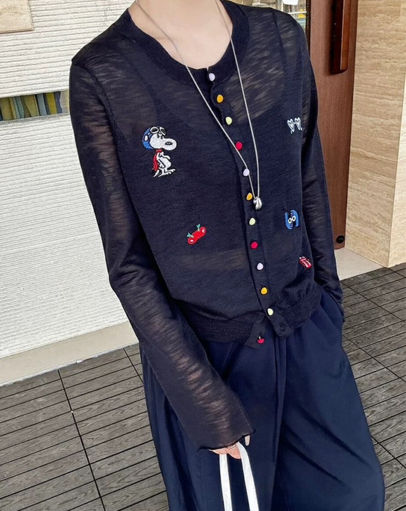 OLA韓國直郵女裝新品人氣25春夏真品時尚職業休閑推薦針織衫mellor/OLA針織衫