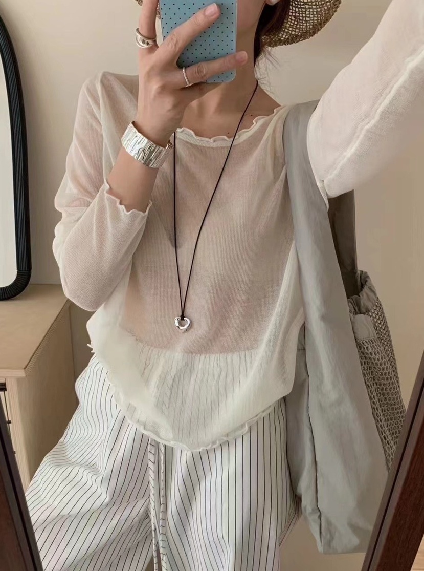 OLA東大門代購女士新品時尚人氣熱賣休閑職業25春夏真品針織衫mellor/OLA針織衫