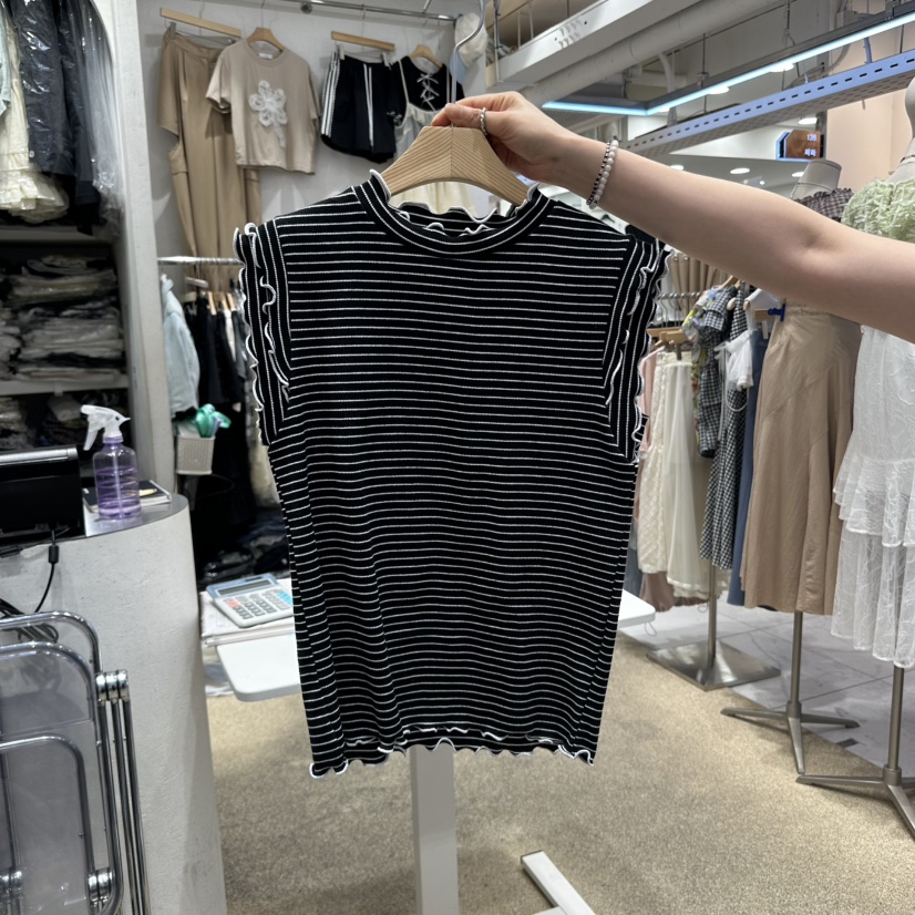 VIRUS東大門實拍女裝新品人氣休閑時尚推薦真品熱賣吊帶背心VIRUS吊帶/背心圖色2