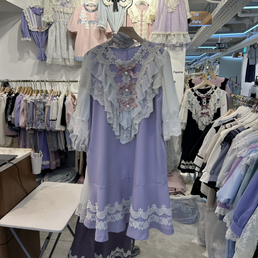 PAPA東大門實拍女士新品熱賣休閑推薦職業人氣真品時尚連衣裙PAPA連衣裙圖色3