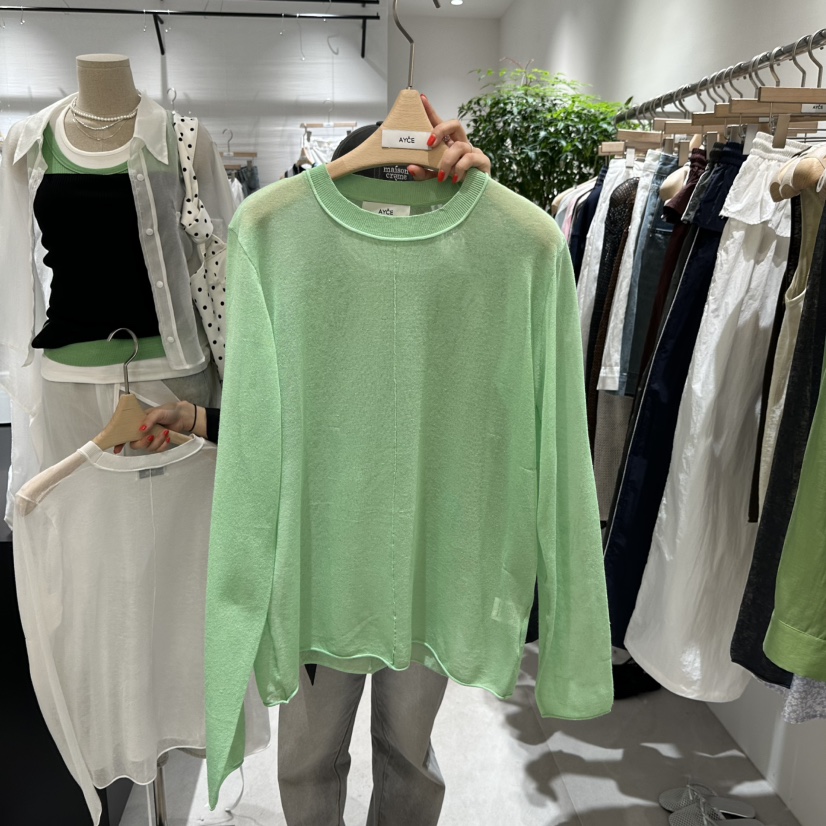 AYCE東大門代購女士新品職業真品25春夏熱賣人氣休閑針織衫101SHOWROOM/AYCE針織衫圖色2