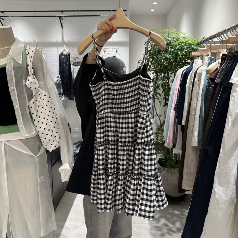 AYCE東大門直郵女士新品職業休閑真品25春夏時尚連衣裙格紋101SHOWROOM/AYCE連衣裙