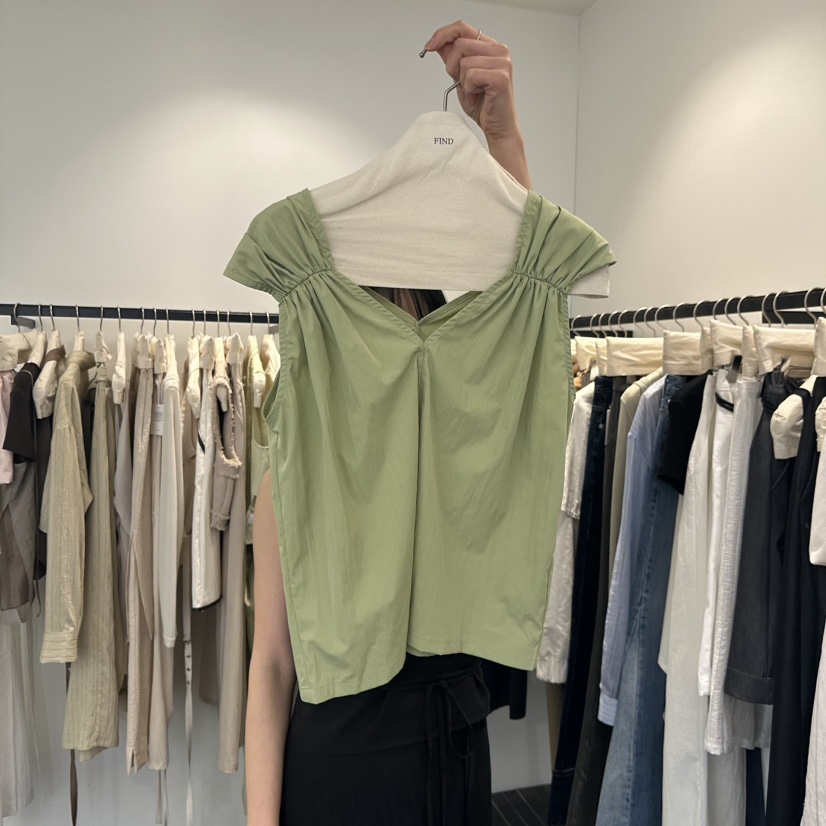 FIND-P韓國直郵女裝新款職業人氣真品休閑熱賣時尚襯衫蕾絲衫FIND-P襯衫/蕾絲衫圖色2