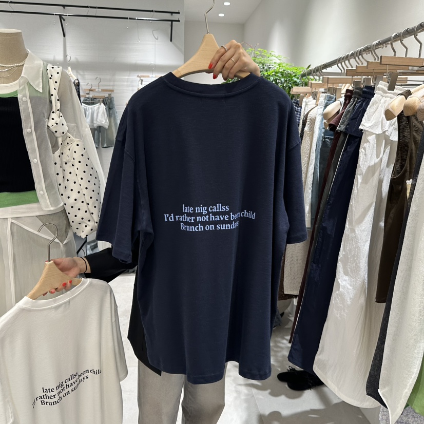 AYCE東大門代購女裝新款時尚職業人氣真品推薦25春夏休閑T恤101SHOWROOM/AYCET恤