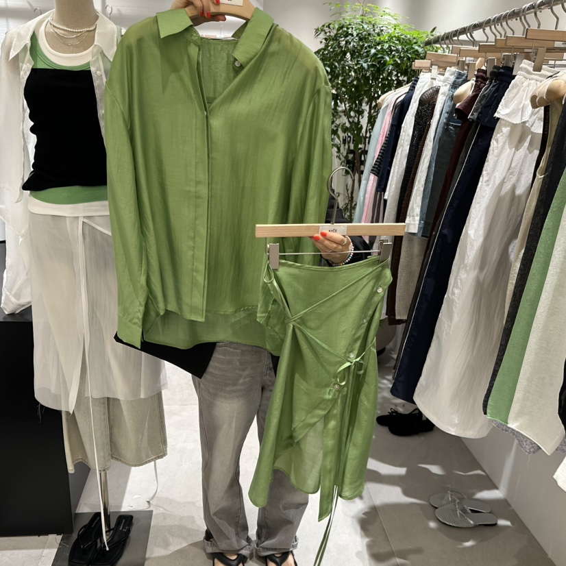 AYCE東大門代購女裝新款25春夏休閑職業人氣真品套裝兩件套101SHOWROOM/AYCE套裝圖色2
