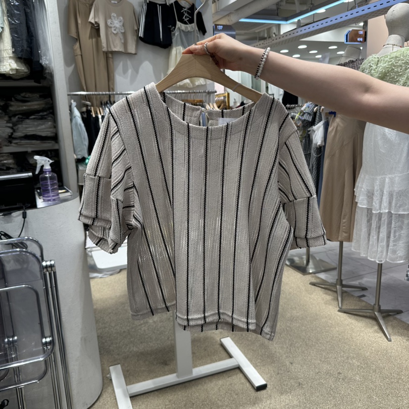 VIRUS東大門代購女士新品人氣職業時尚休閑25春夏襯衫蕾絲衫VIRUS襯衫/蕾絲衫