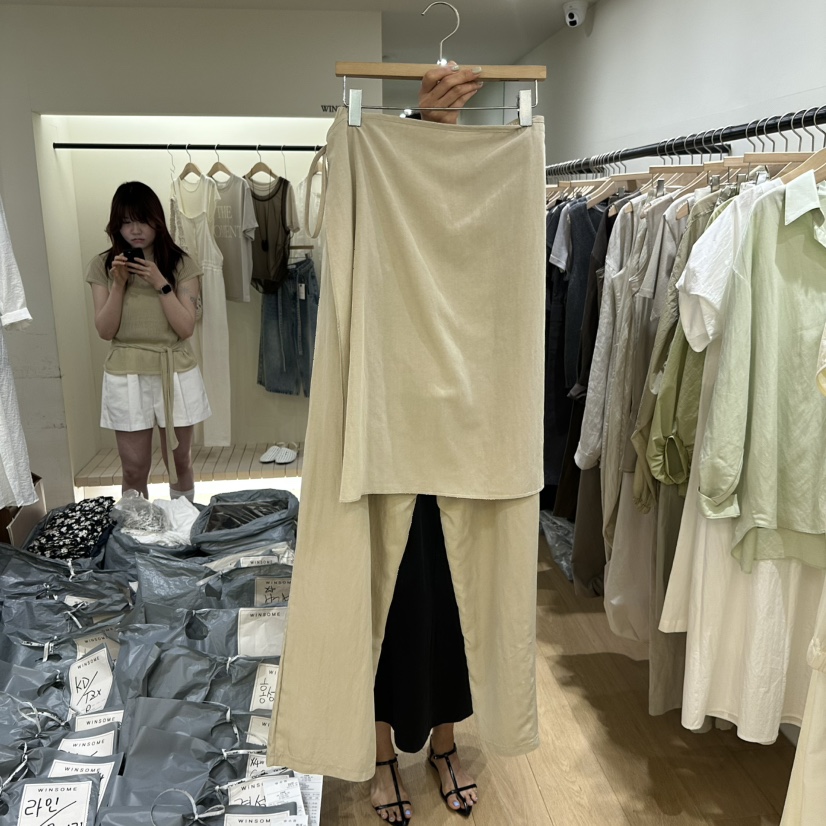 WINSOME東大門實拍女裝新款職業真品休閑推薦熱賣時尚25春夏裙褲WINSOME裙褲