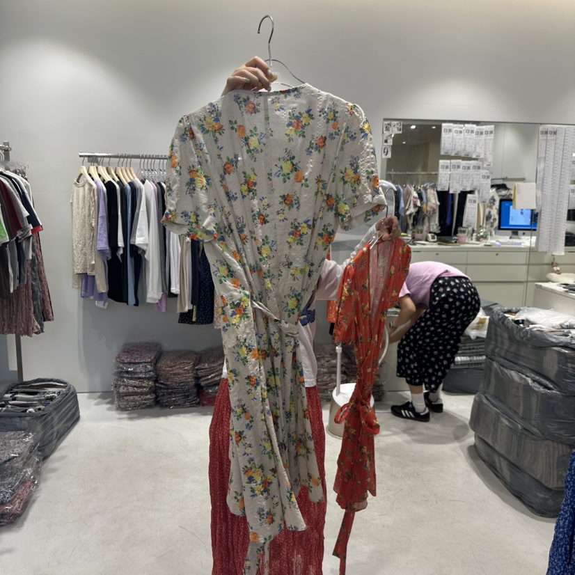 COMBO東大門代購女裝新品熱賣25春夏時尚人氣休閑真品連衣裙COM_BO連衣裙