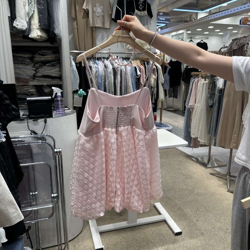 VIRUS東大門實拍女裝新品熱賣時尚推薦人氣吊帶背心不含內搭VIRUS吊帶/背心