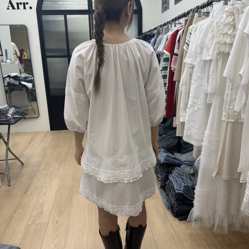 ARR東大門代購女裝新款時尚職業人氣休閑真品25春夏熱賣連衣裙ARR連衣裙