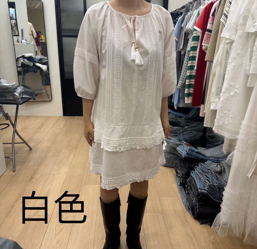 ARR東大門代購女裝新款時尚職業人氣休閑真品25春夏熱賣連衣裙ARR連衣裙圖色2