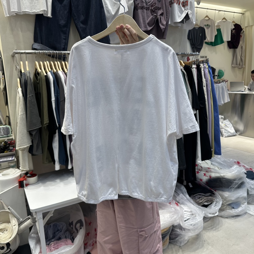 REPLAY韓國直郵女士新品25春夏休閑時尚熱賣推薦人氣職業T恤REPLAYT恤