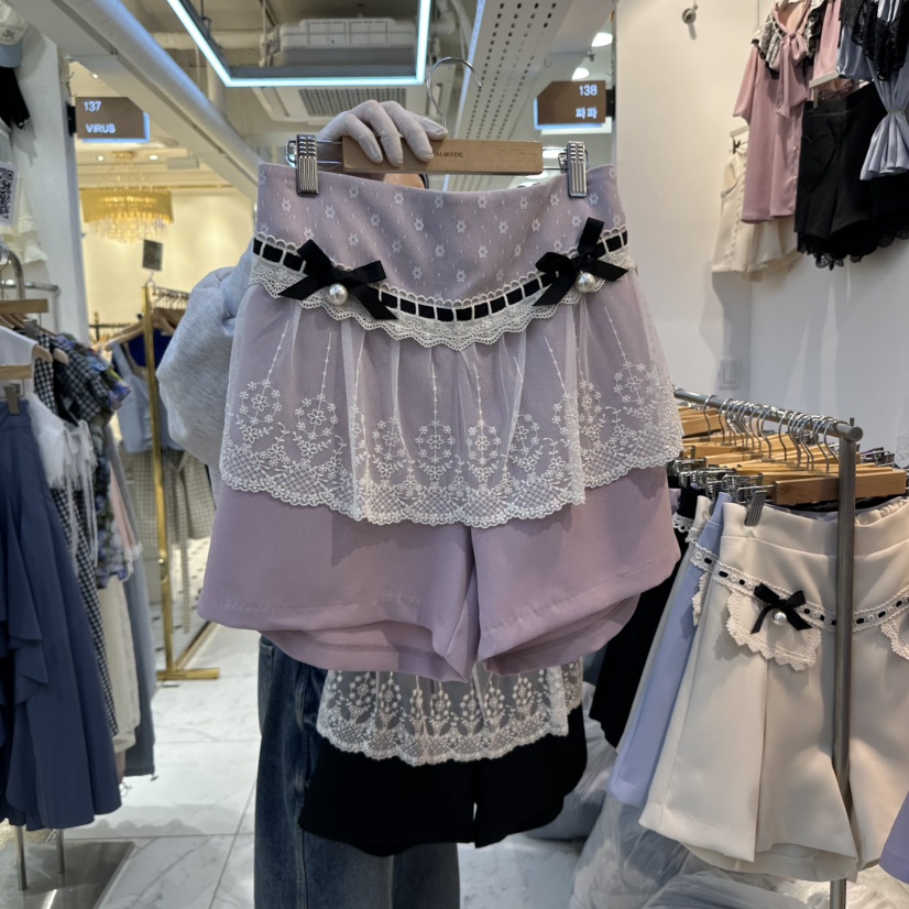 PAPA東大門實拍女裝新品真品休閑職業人氣熱賣時尚25春夏短褲PAPA短褲圖色2