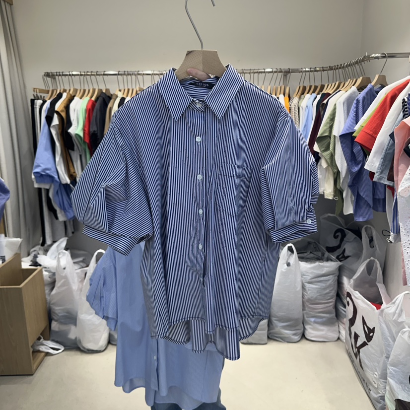 DA YLOG韓國代購女士新品職業真品時尚人氣25春夏襯衫蕾絲衫DA YLOG襯衫/蕾絲衫圖色3