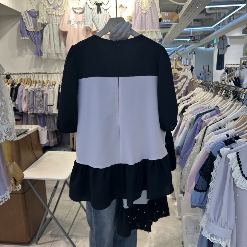 PAPA東大門實拍女士新品推薦休閑時尚25春夏人氣熱賣連衣裙PAPA連衣裙