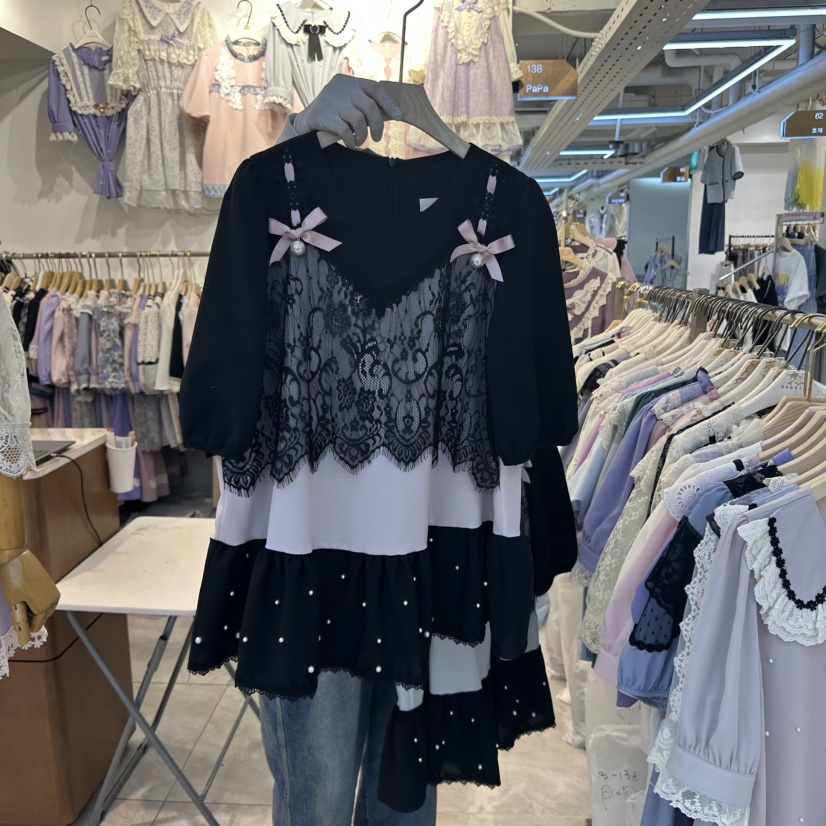 PAPA東大門實拍女士新品推薦休閑時尚25春夏人氣熱賣連衣裙PAPA連衣裙圖色2