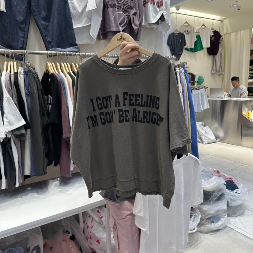 REPLAY韓國代購女裝新品職業人氣25春夏時尚推薦真品休閑T恤REPLAYT恤圖色2