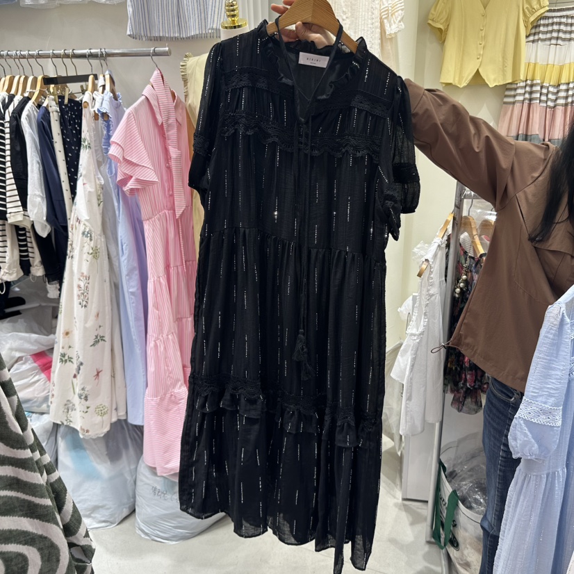 BIKINI東大門實拍女士新款熱賣休閑時尚真品推薦25春夏連衣裙BIKINI連衣裙圖色2