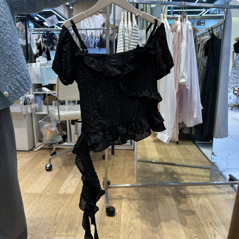 TARA韓國直郵女裝新品人氣真品25春夏職業推薦熱賣吊帶背心TARA吊帶/背心圖色2