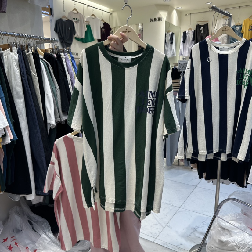 REPLAY韓國代購女士新品職業熱賣推薦25春夏時尚人氣休閑T恤REPLAYT恤圖色2
